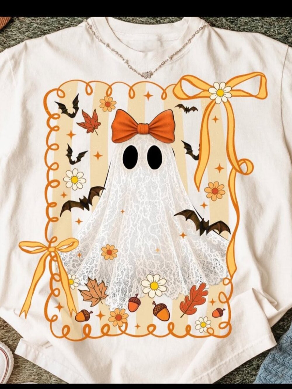 Halloween Ghost Shirt, Cute Fall Shirt, Autumn Tee
